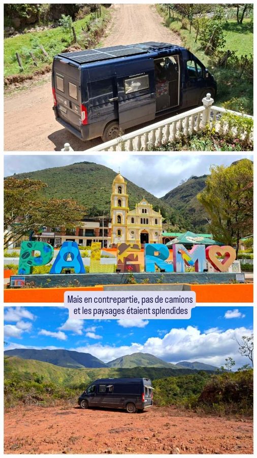 Route traversière de Mongui à Guadalupe, Colombie