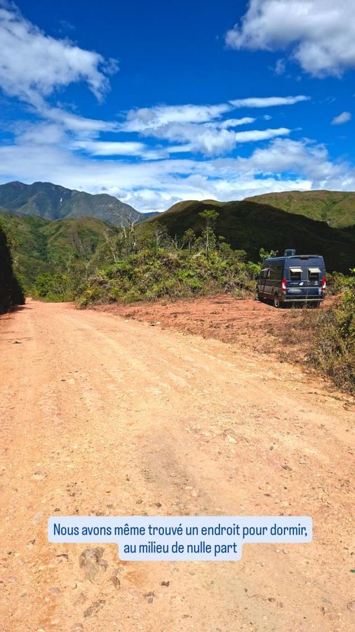 Route traversière de Mongui à Guadalupe, Colombie