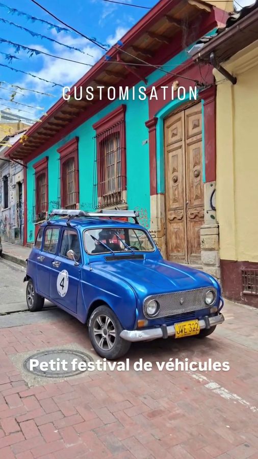 Customisation de véhicules colombiens, 4L Renault