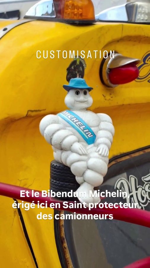 Customisation de véhicules colombiens, Bibendum Michelin