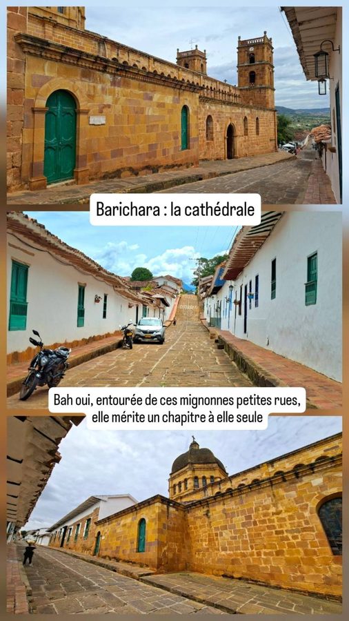 Barichara, Colombie : la cathédrale