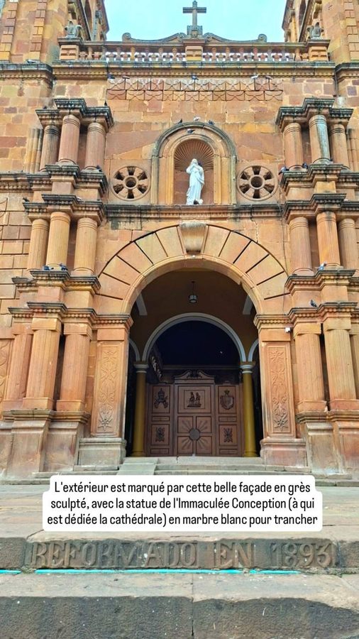 Barichara, Colombie : la cathédrale