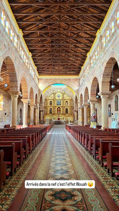 Barichara, Colombie : la cathédrale