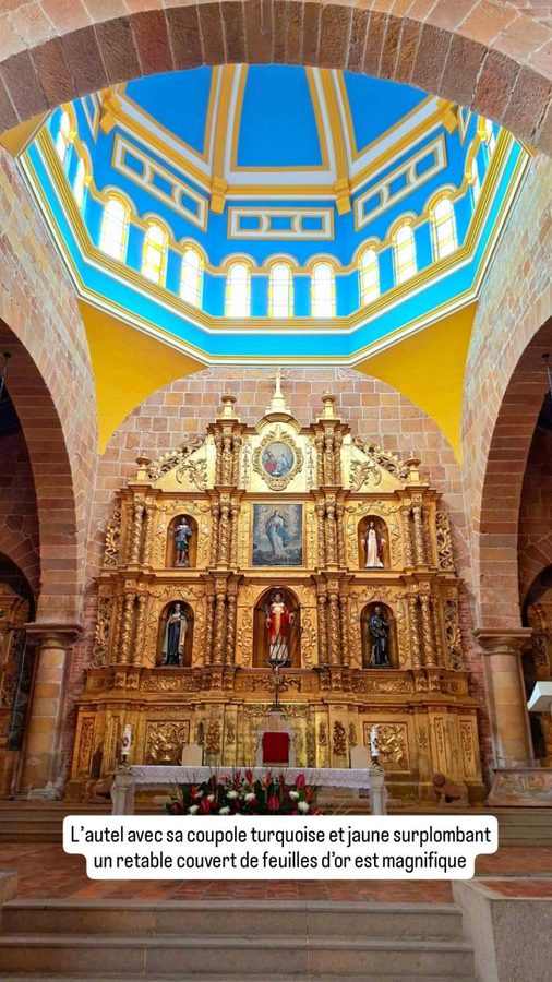 Barichara, Colombie : la cathédrale
