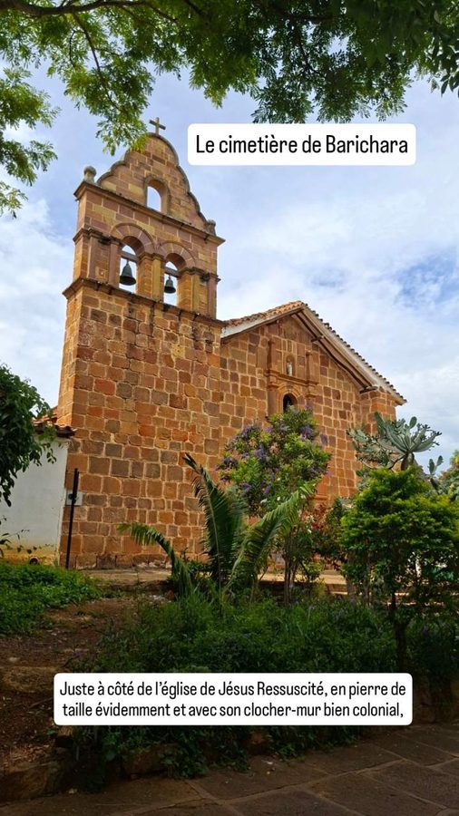 Barichara, Colombie : le cimetière