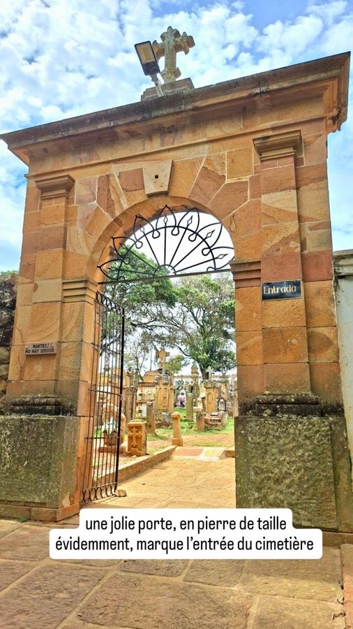 Barichara, Colombie : le cimetière