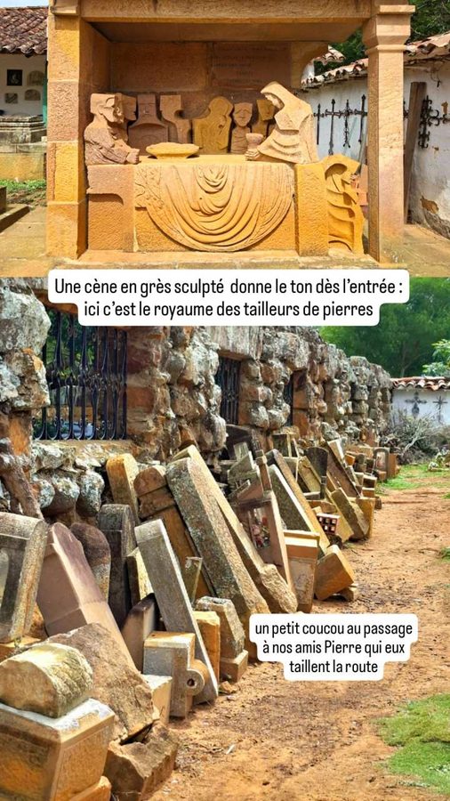 Barichara, Colombie : le cimetière