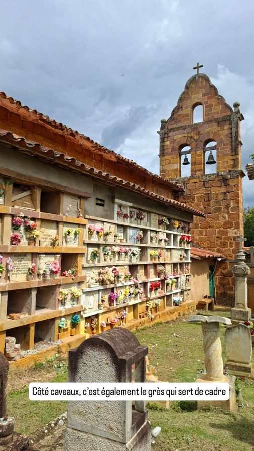 Barichara, Colombie : le cimetière