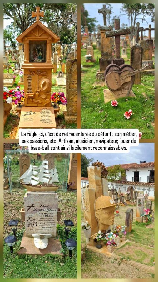 Barichara, Colombie : le cimetière