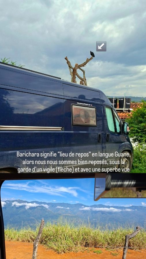 Barichara, Colombie : bivouac Roberto