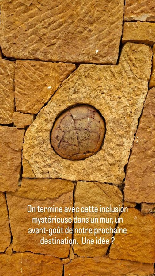 Barichara, Colombie : inclusion dans un mur