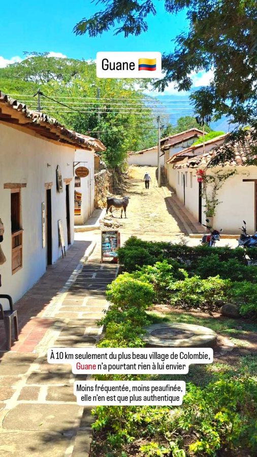 Guane, Colombie, le village