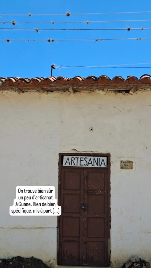 Guane, Colombie, l'artisanat