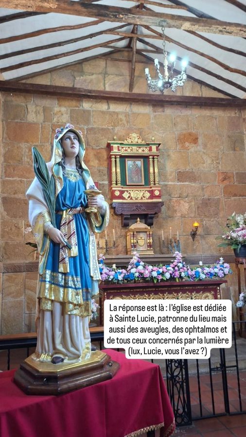 Guane, Colombie, église, Ste Lucie