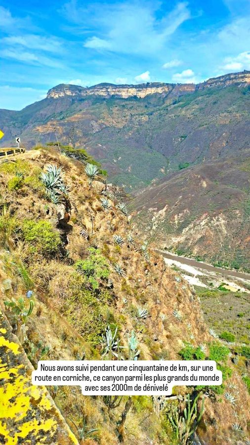Cañon du Chichamocha, Colombie