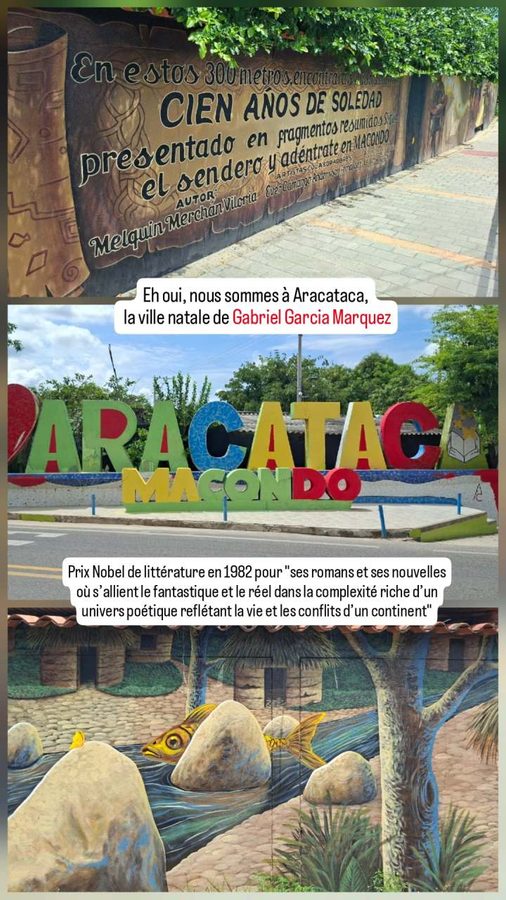 Aracataca, Colombie, ville natale de Gabriel Garcia Marquez