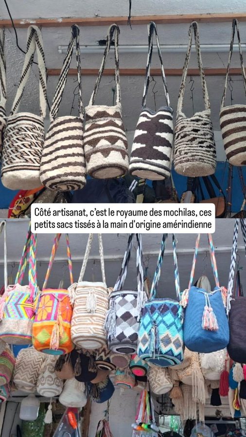 Santa Marta, Colombie : spécialité mochilas