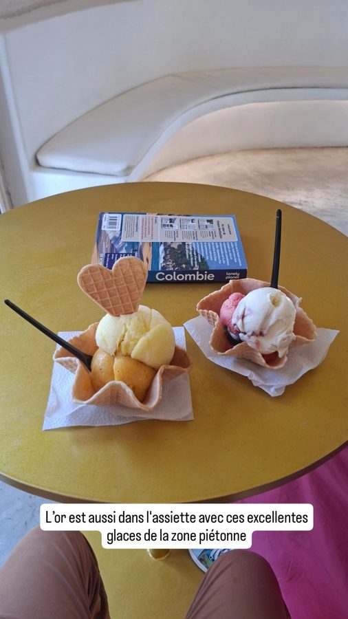 Santa Marta, Colombie : glaces