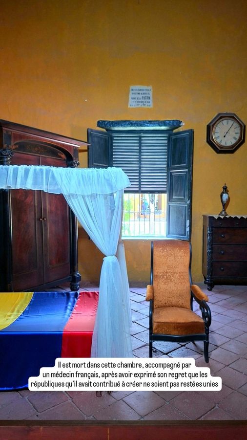 Dernière demeure Simon Bolivar, Santa Marta, Colombie