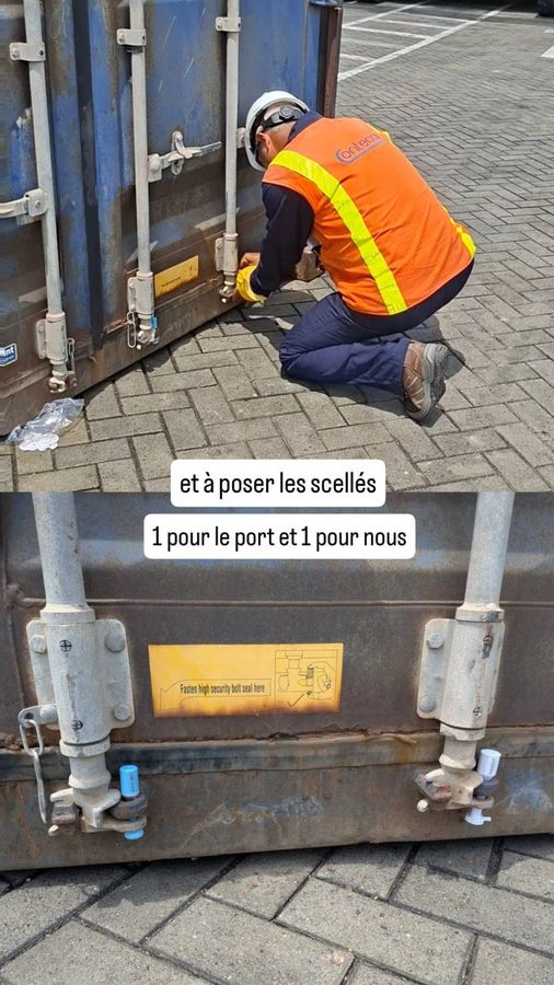 Shipping à Carthagène : l'empotage