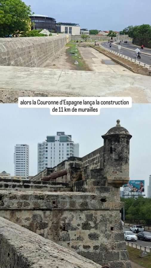 Carthagène, ville fortifiée