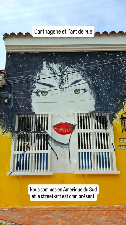 Carthagène et l'art de rue