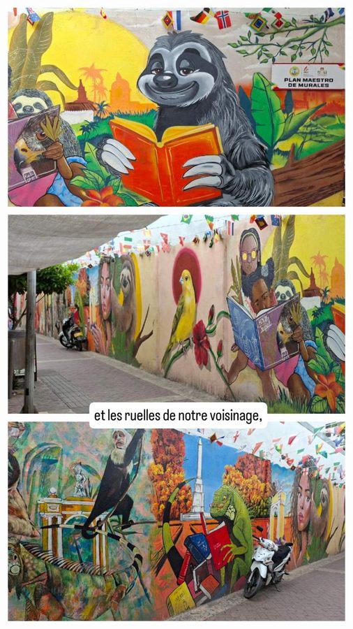 Carthagène et l'art de rue