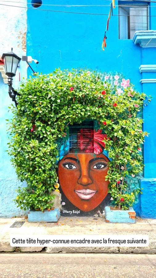 Carthagène et l'art de rue
