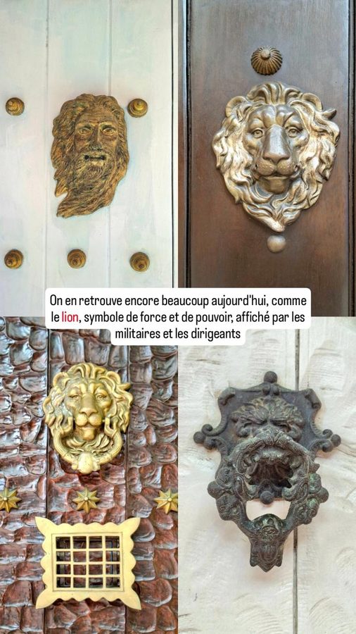 Heurtoirs de portes, Carthagène des Indes, Colombie