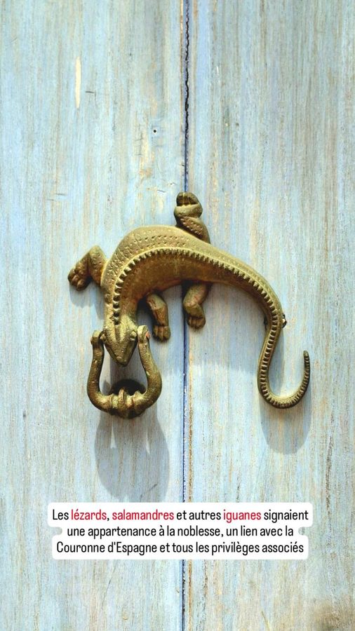 Heurtoirs de portes, Carthagène des Indes, Colombie