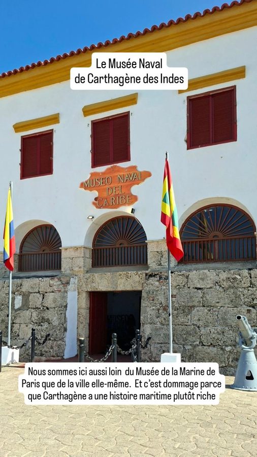 Musée naval de Carthagène, Colombie