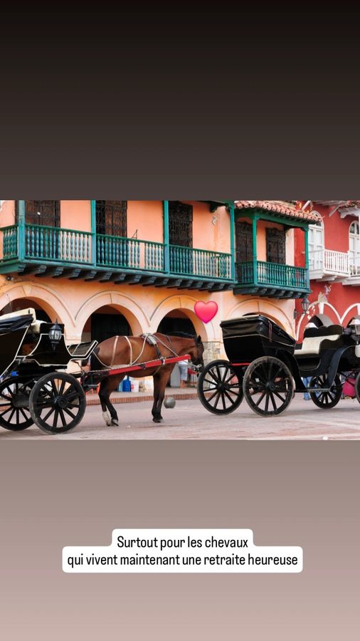 électrification des calèches, Carthagène, Colombie