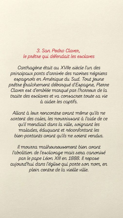 Carthagène, de tout un peu : San Pedro Claver, le peintre qui défendait les esclaves