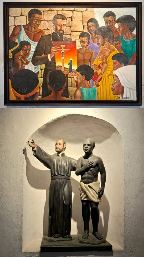 Carthagène, de tout un peu : San Pedro Claver, le peintre qui défendait les esclaves