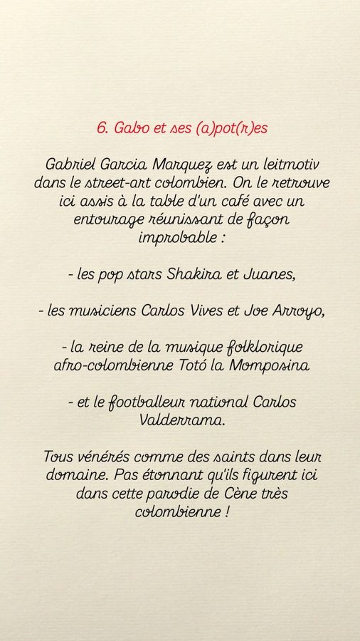 Carthagène, de tout un peu : Gabriel Garcia Marquez et ses apôtres