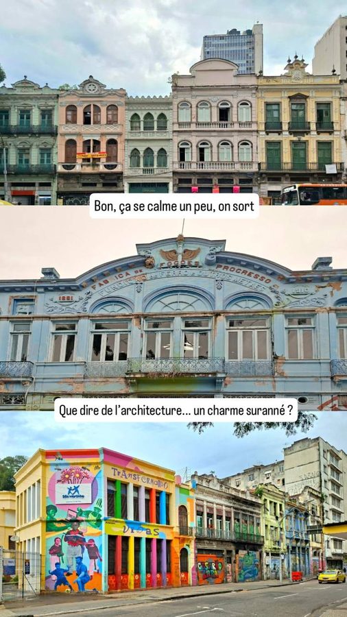 Rio centre : du style colonial au style brutaliste