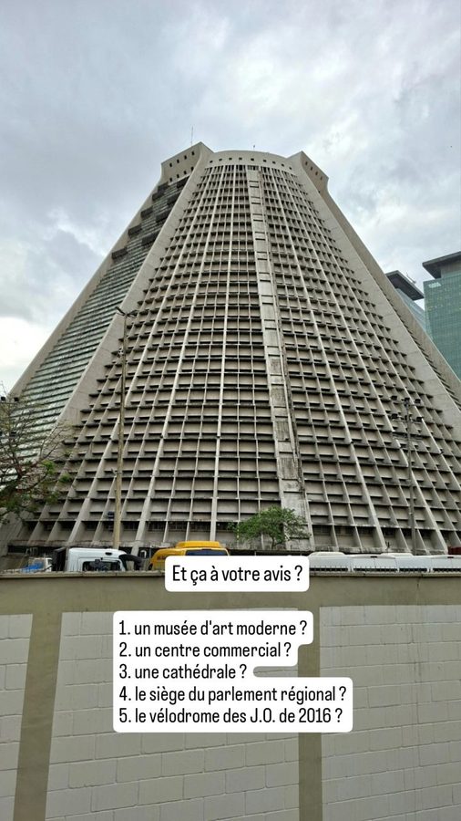Rio centre : du style colonial au style brutaliste