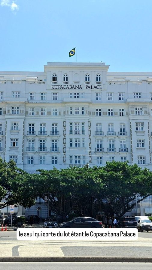 La plage et le quartier de Copacabana, Rio de Janeiro
