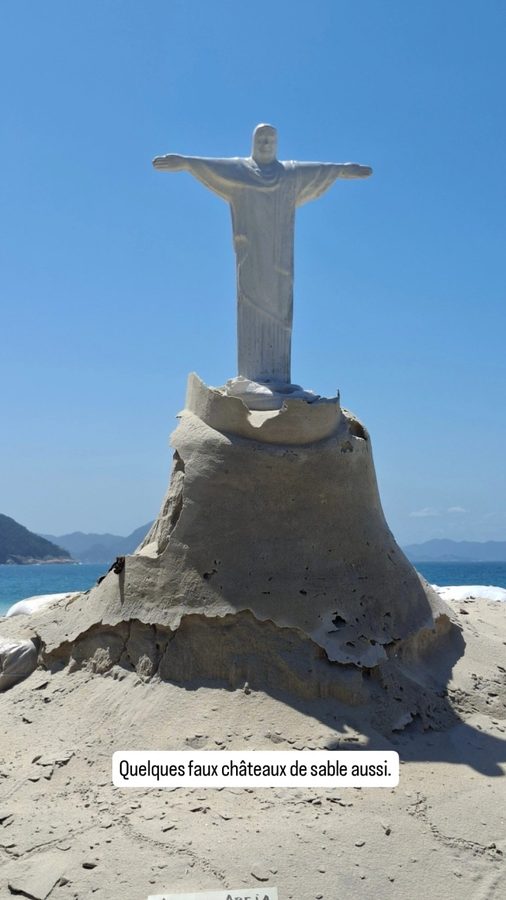 La plage et le quartier de Copacabana, Rio de Janeiro