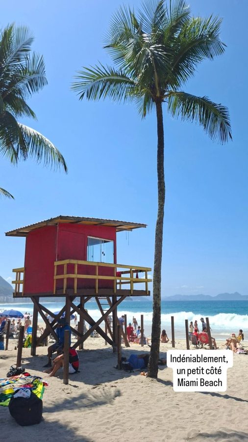 La plage et le quartier de Copacabana, Rio de Janeiro