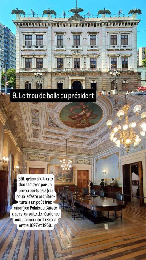Rio de Janeiro en vrac : le palais du Catete et le suicide du président Vargas