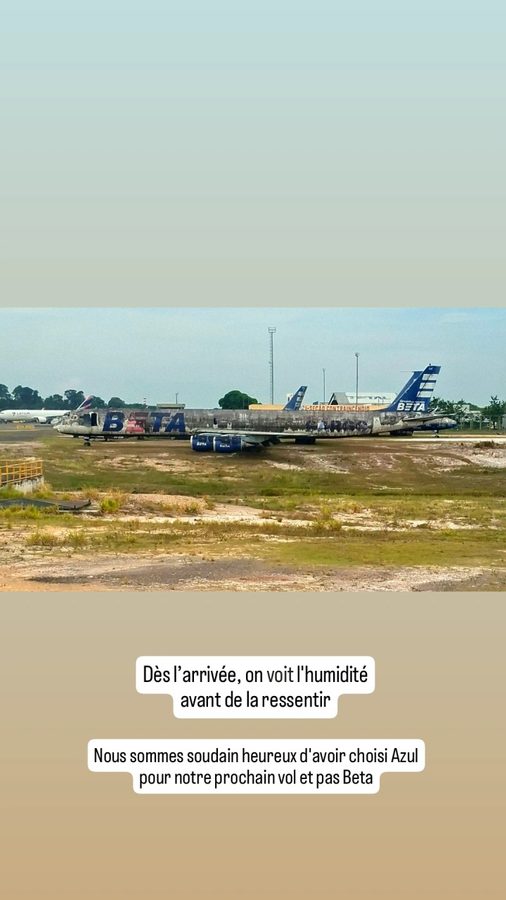 Vol Rio - Manaus, Brésil