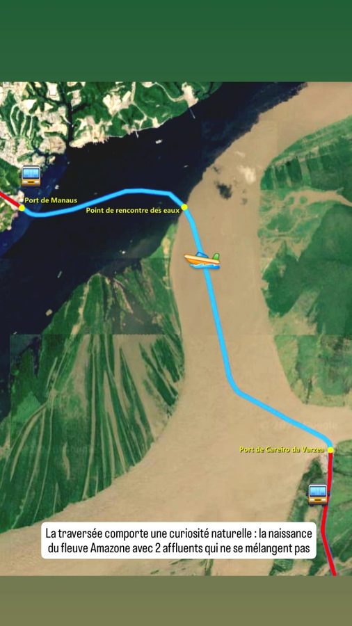 L'Amazone à la rencontre des eaux