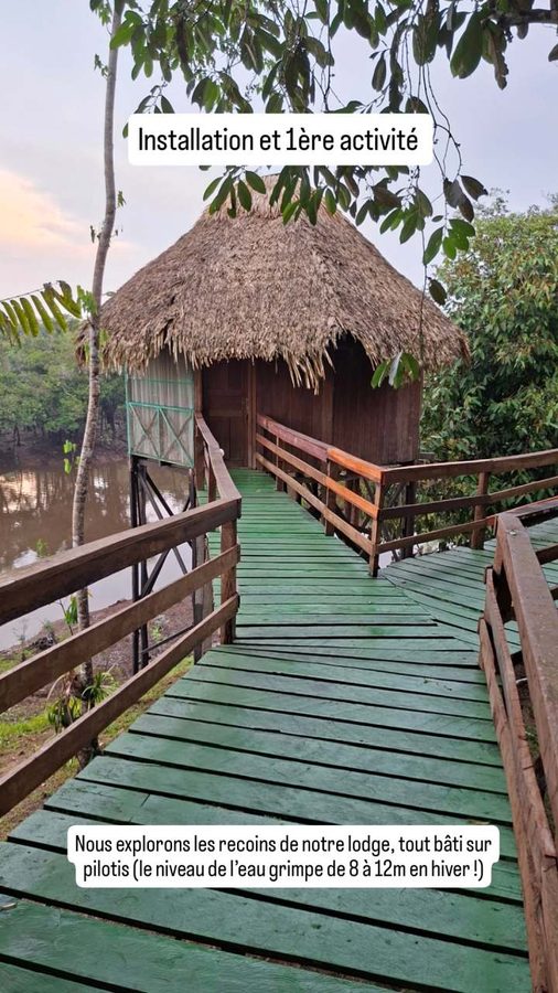 Amazon Tupana Lodge, Brésil : installation et première activité