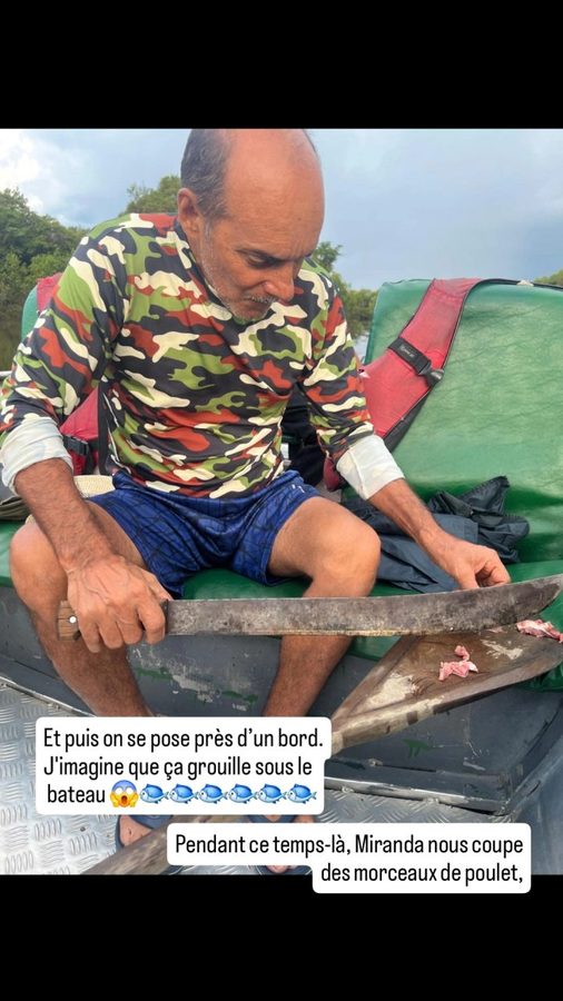 Amazon Tupana Lodge, Brésil : pêche au piranha