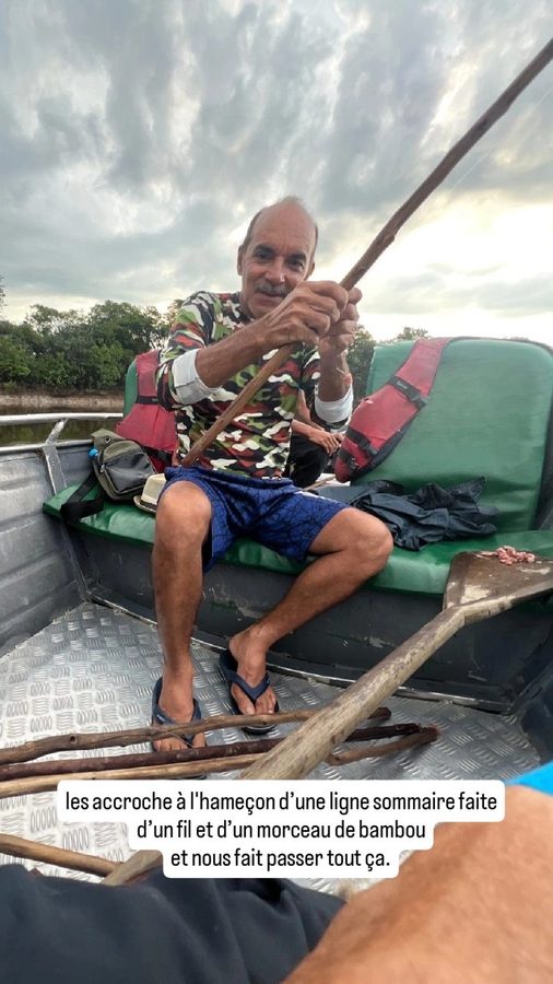 Amazon Tupana Lodge, Brésil : pêche au piranha