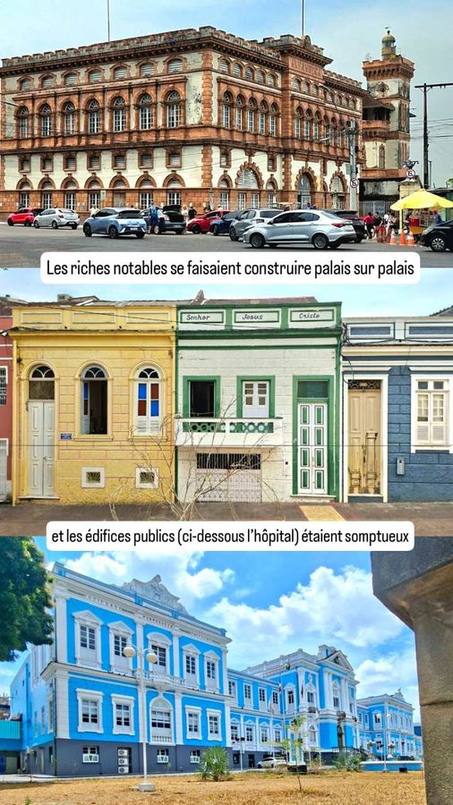 Manaus : les restes de l'âge d'or du caoutchouc