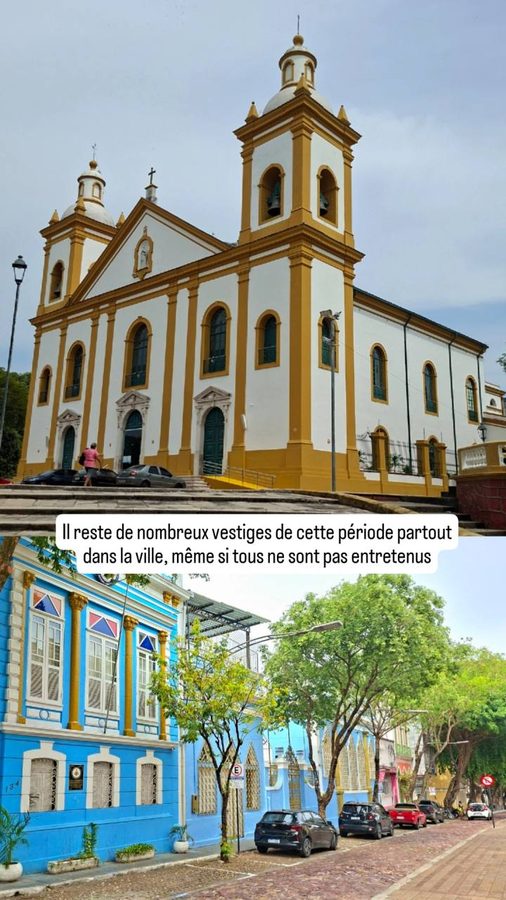 Manaus : les restes de l'âge d'or du caoutchouc