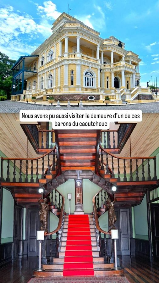 Manaus : les restes de l'âge d'or du caoutchouc