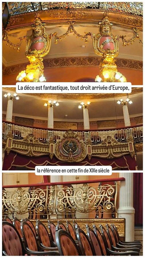 Le Teatro Amazonas, l'opéra de Manaus